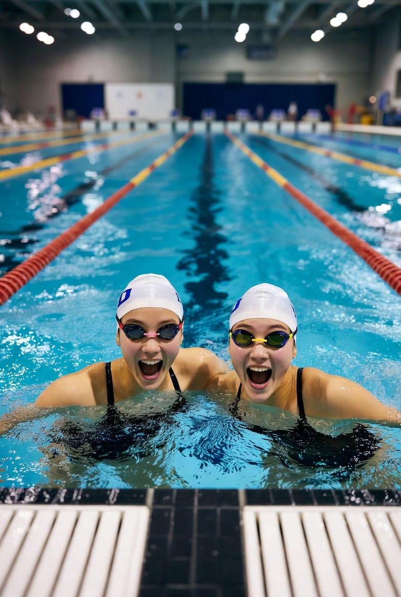 Sports Buddies Swimming Buddies